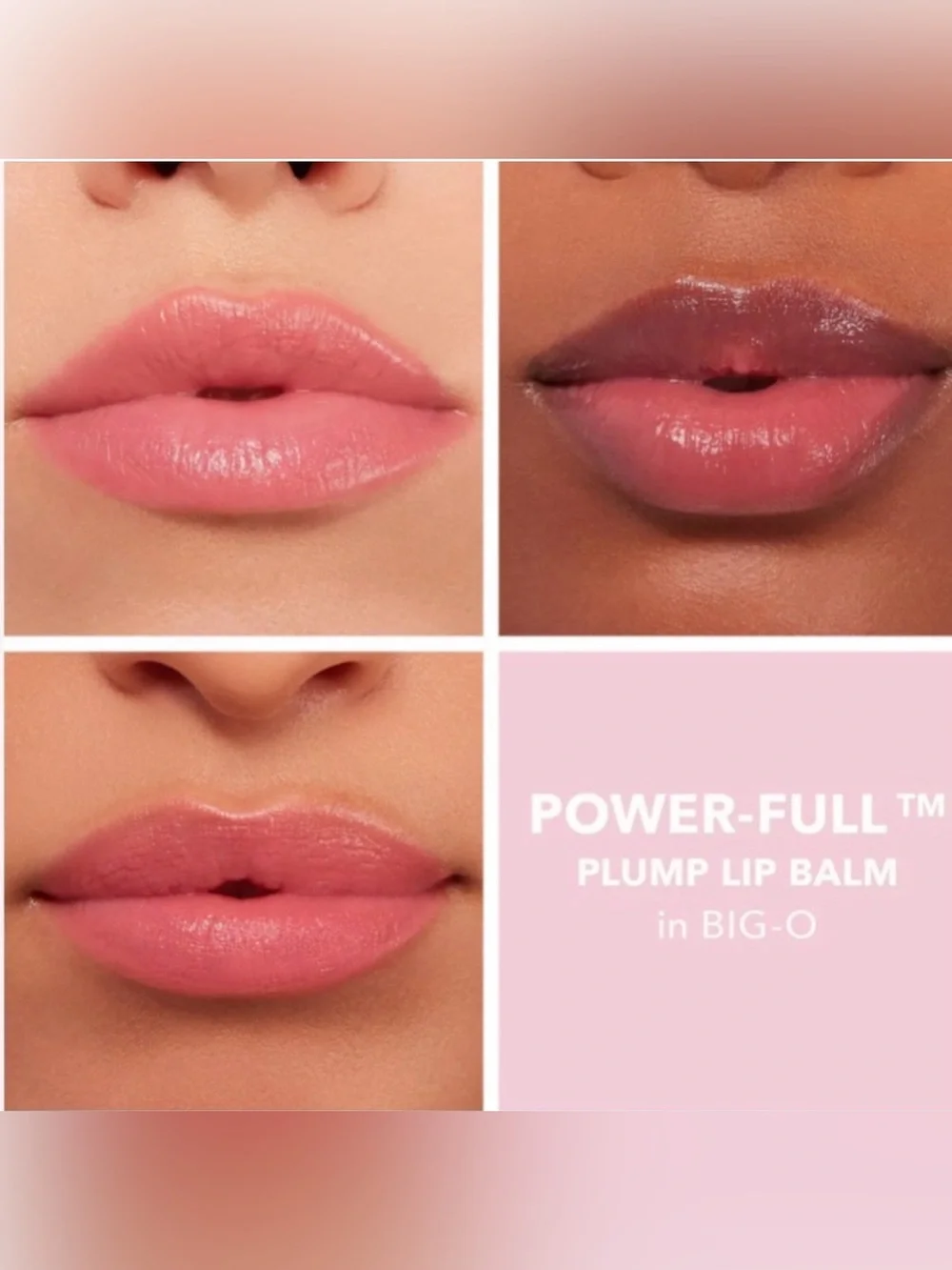 Buxom Power-Full Plump Lip Balm – Big O – 0.17 oz / 4.8 g NIB